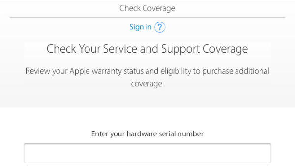iPhone service coverage check