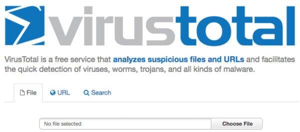 7 Online Virus and Malware Scanners for Mac  Windows  Files   Websites - 18