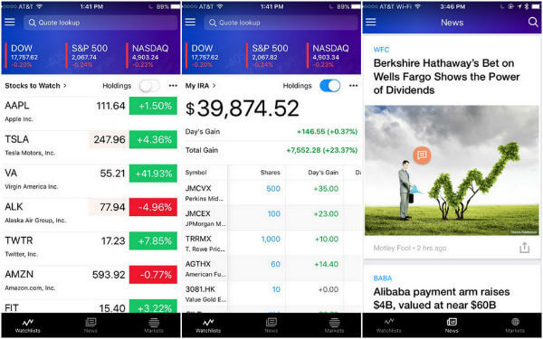 8 Best Stock Market Apps for iPhone  Stock Status  Trading   Portfolio Management  - 84