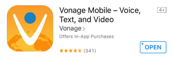 vonage ios app