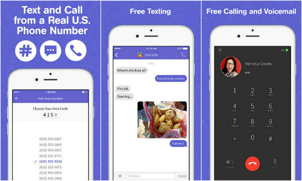 Best 7 iPhone Second Phone Number Apps to Hide Primary Number - 31