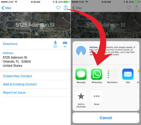 How to Share Location With Google Map Waze Apple Maps  - 67