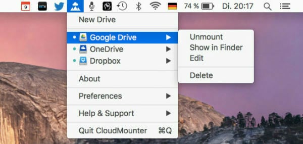 How to Mount Multiple DropBox and Cloud Accounts on MAC as Local Disks - 12