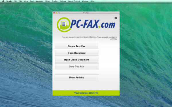 free fax software for mac