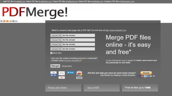 pdf merge split online