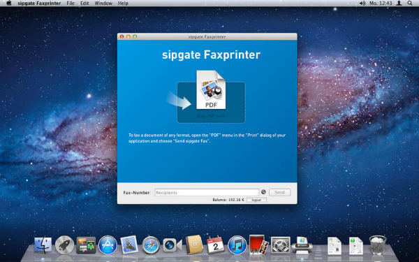 efax messenger for mac