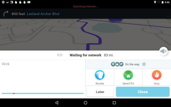 waze download map offline