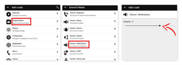 Adjust the Android Notification Volume with NFC