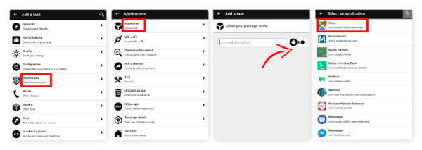 Automate to Open Google Map with NFC