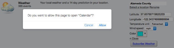 How to Get Weather Forecast  iCAL  on Mac and iPhone Calendar for One Week - 99