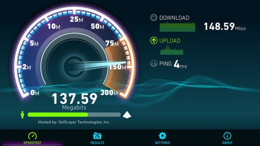 wifi speed test mac