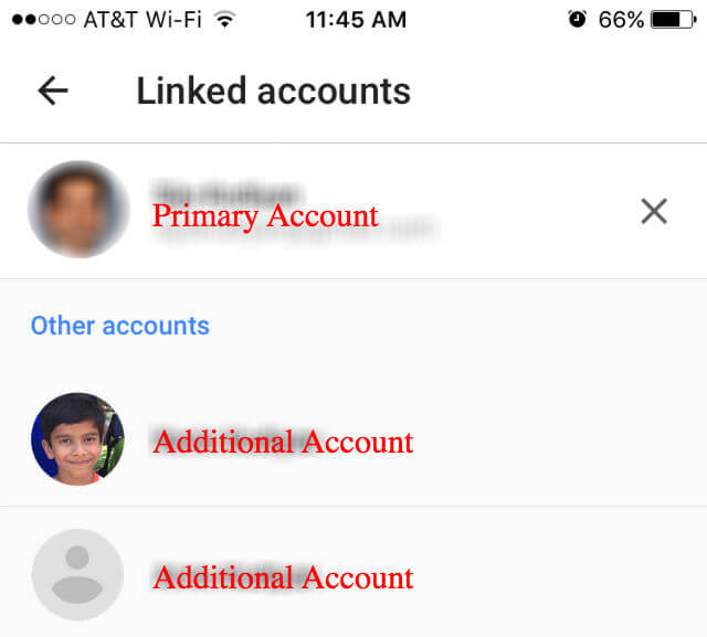 Google Home Multiple Account