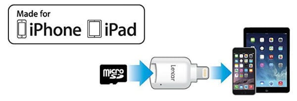 Lexar microSD To Lightning Reader