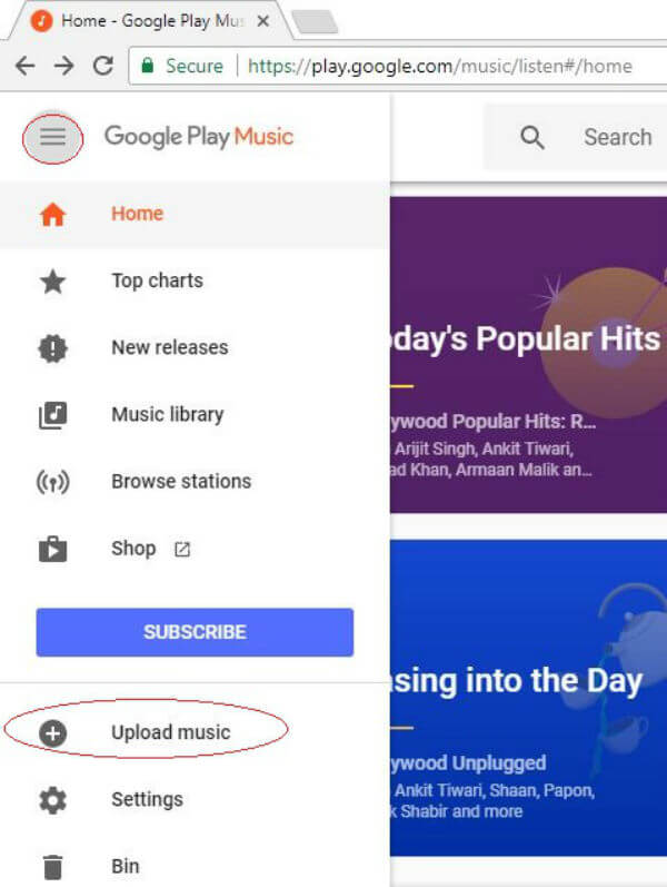 How to Upload Local Music to Google Play Music  Free Account   - 72