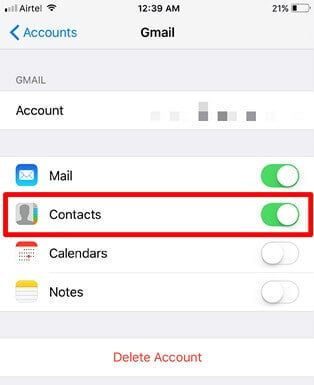 How to Transfer and Sync iPhone Contacts with Google   Technical Tips - 31