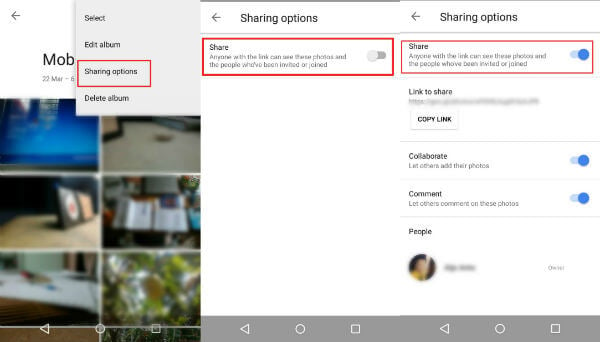 How to Share Photos   Post in Albums in Google Photos  - 69