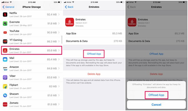 How to Save iPhone Storage Space by Offloading Apps in iOS 11 - 30