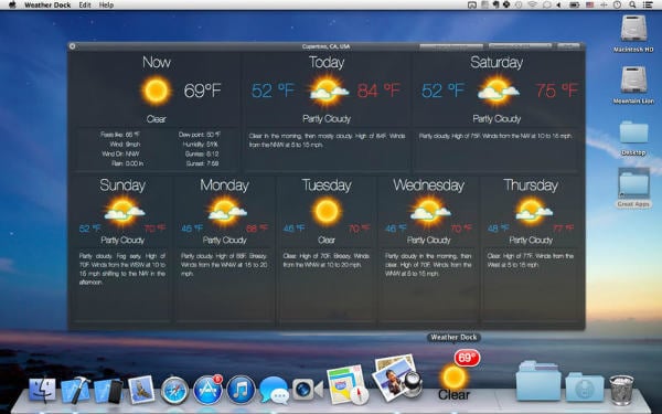 Download Weather Live for Mac 1.9 full