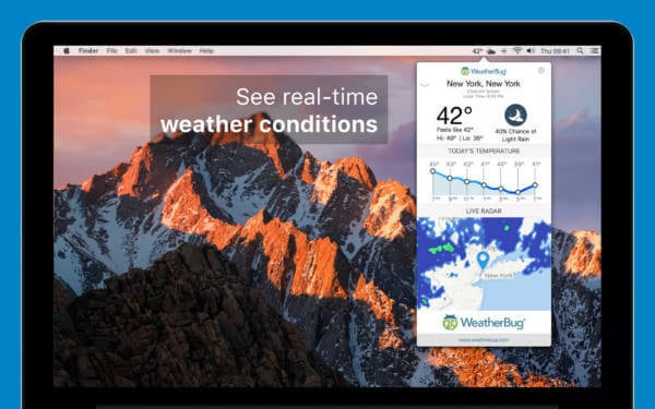 desktop weatherbug