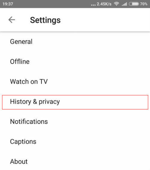 How To Delete YouTube Watch History On Android MashTips