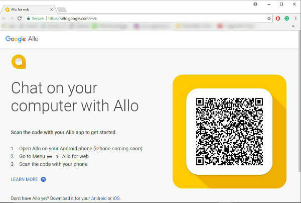 Now You Can Use Google Allo On Windows and Mac Computer  - 90