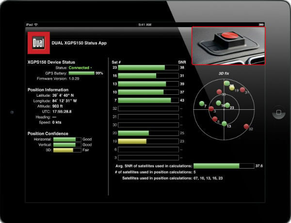 iPad GPS Module App