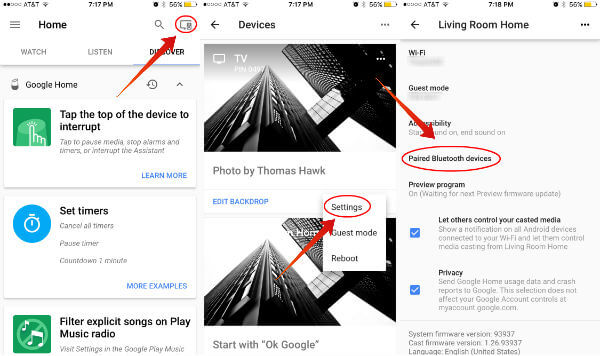 How to Pair Google Home Bluetooth and Play Music from Android  iPhone  - 24