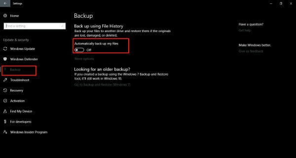 A Complete Guide to Windows 10 Backup Restore Options - 98