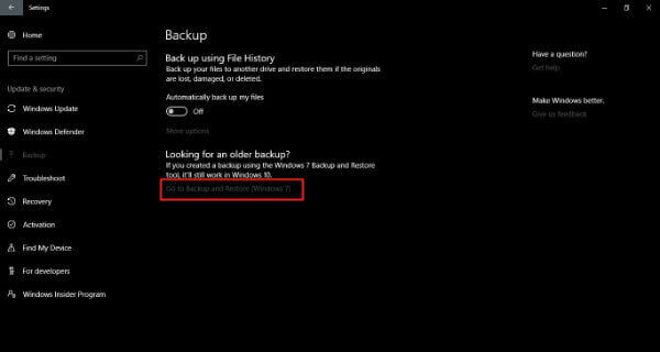 A Complete Guide to Windows 10 Backup Restore Options - 16