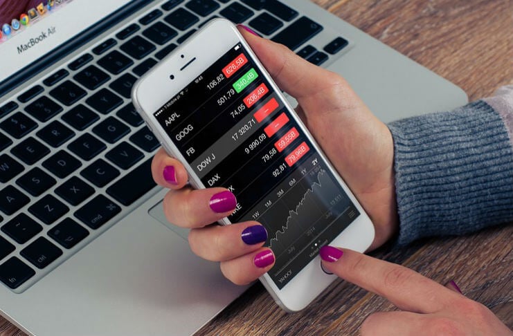 virtual stock trading app iphone