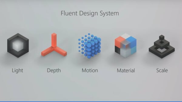 Windows 10 Fall Creators Update Fluent Design