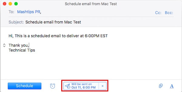 send email later mac