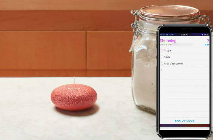 Add iOS Reminders with Google Home