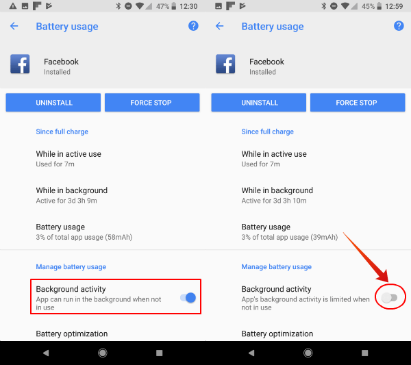 How to Find out Battery Draining Apps on Android Oreo   Stop them  - 76