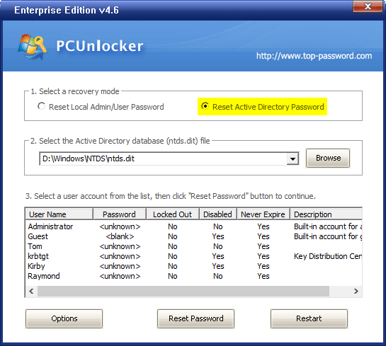 Reset or Bypass Windows 10   8   7 Password with PCUnlocker - 54