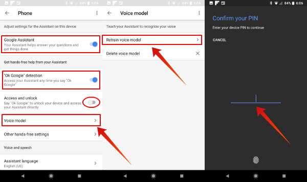 Retrain Voice Model on Android