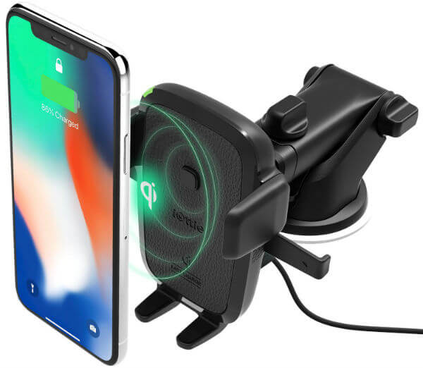 iOttie Easy One Touch Wireless Qi Fast Charge Car Mount