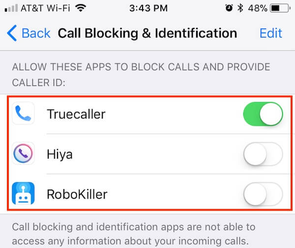 iPhone Call Blocking Apps