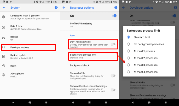 How to Stop Oreo Battery Draining and Extend Battery Life  - 3