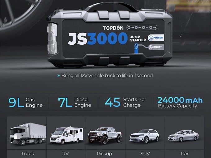 12 Best Car Battery Chargers   Jump Starters - 54