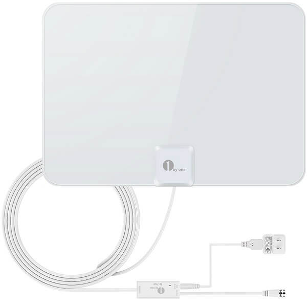 1byone Indoor Amplified HDTV Antenna(50 Mile)