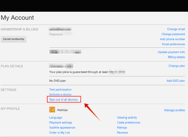 How to Sign Out of Netflix on All Device  - 62