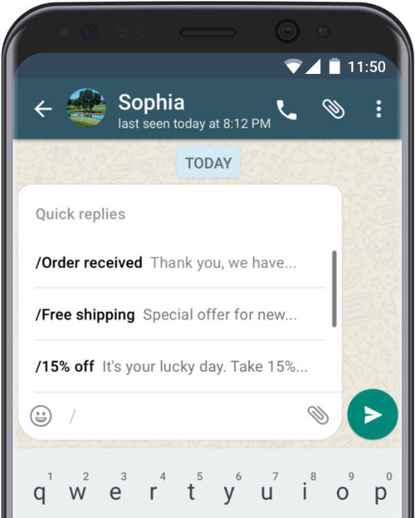 how to set up whatsapp business