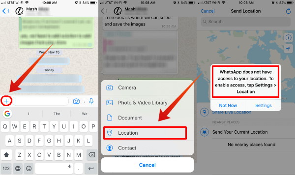 How to Share Live Location on iPhone with Message Apps  - 58