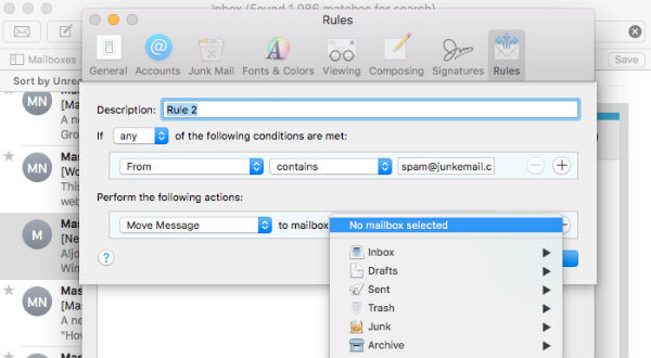 Apple Email Block Sender