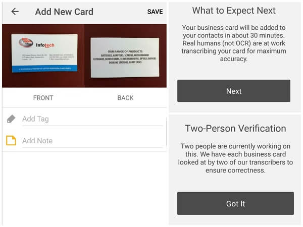 7 Best Business Card Scanner Apps for Android  - 76