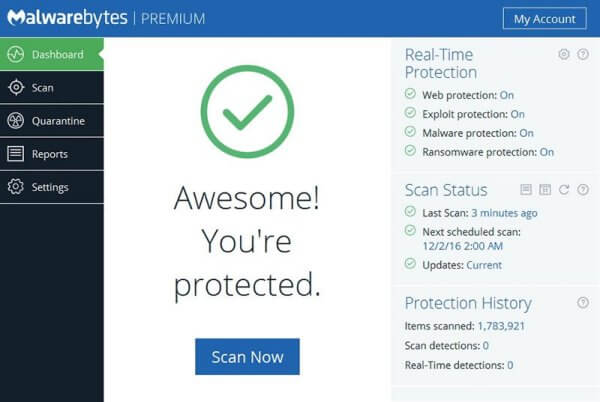 MalwareBytes Premium