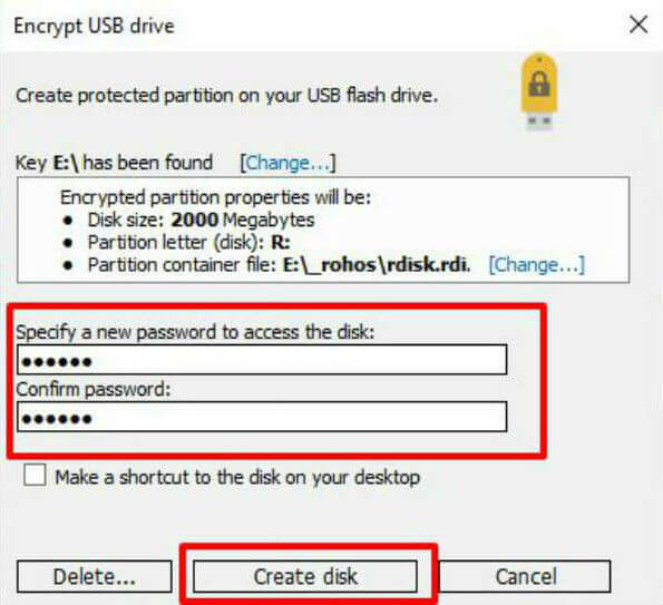 free instal Rohos Disk Encryption 3.3