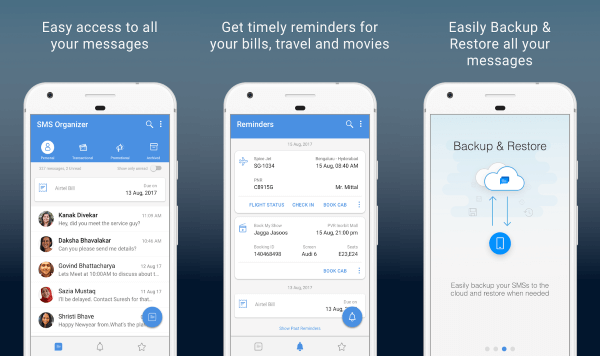 SMS Organizer - Clean, Blocker, Reminders & Backup