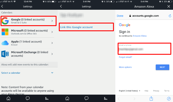 How to Setup Google Calendar on Amazon Alexa  - 17